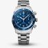 Longines Mens Spirit Pilot Flyback Blue Dial Bracelet Watch L3.721.4.93.6