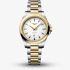 Longines Ladies Conquest White Dial Two-Tone Stainless Steel Bracelet Watch L3.350.3.12.7