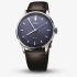 Oris Mens Artelier Date Blue Dial Dark Brown Leather Strap Watch 01 733 7810 4055-07 6 20 17FC