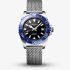 Longines Mens Hydroconquest Automatic 39mm Black Dial Mesh Bracelet Watch L3.779.4.90.6