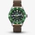 Bremont Mens Supermarine 300m Green Dial Watch SM40-ND-SS-GN-L-S