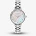 Olivia Burton Ladies Captivate Silver Bracelet Watch 24000346