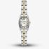Olivia Burton Ladies Cambridge Silver Dial Two Tone Bracelet Watch 24000391