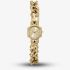 Olivia Burton Ladies Hex Link Mini Golden Hexagon Dial Bracelet Watch 24000394