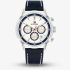 Tommy Hilfiger Mens Kent Chronograph Blue Leather Strap Watch 1710751