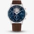 Tommy Hilfiger Mens Brown Leather Strap Watch 1710629