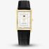 Tommy Hilfiger Mens Ben Rectangle Silver Dial Leather Strap Watch 1710772