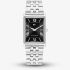 Tommy Hilfiger Mens Ben Rectangle Black Dial Bracelet Watch 1710773
