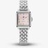 Tommy Hilfiger Ladies Mia Square Pink Mother of Pearl Dial Bracelet Watch 1782914