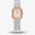 Tommy Hilfiger Ladies Abby Square Pink Dial Bracelet Watch 1782925