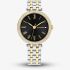 Tommy Hilfiger Ladies Natalie Black Dial Two Tone Bracelet Watch 1782720