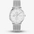 HUGO Mens #Style White Dial Mesh Bracelet Watch 1530456