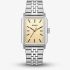HUGO Mens #Steeze Rectangle Gold Dial Bracelet Watch 1530482