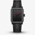 HUGO Mens #Steeze Rectangle Black Dial Bracelet Watch 1530483