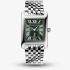 Frederique Constant Ladies Carree Green Dial Watch FC-235GR2C6B