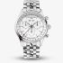 Frederique Constant Mens Clasic Quartz Chronograph Triple Calendar Silver Watch FC-296SW5B6B