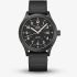  Swiss Military Mens Classic Army Style Black Fabric Strap Watch SM34108.06