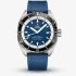 Swiss Military Mens Titanium 300 Blue Dial Rubber Strap Watch SMA34100.09
