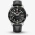 Swiss Military Mens Automatic Black Dial Leather Strap Watch SMA34106.05