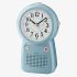 Seiko Clocks Blue Plastic Desk Recordable Alarm Clock QHE158L