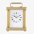 Acctim Marlow Gold Done White Dial Carriage Clock 37048