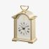 Seiko Clocks Gold Plated Mantel & Carriage Clock QHE004G