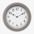 Acctim Devonshire Grey White Dial Wall Clock 22717