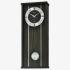Seiko Clocks Traditional Pendulum Black Musical Wall Clock QXM396K