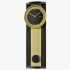 Seiko Clocks Timeless Black & Gold-Coloured Wooden Pendulum Wall Clock QXC244G