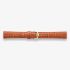 Darlena Lulworth Tan Antique Croc Grain Leather Watch Strap LS1209 TAN Y