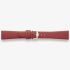 Darlena Henley Burgundy Gold Buckle Leather Watch Strap LS1301 PLUM Y