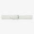 Darlena York White Anti Allergy Leather Watch Strap LS1302 WHT SS