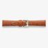 Darlena Cambridge Tan Silver Buckle Leather Watch Strap LS1395 TAN SS