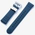 Seiko Smooth Blue Rubber 22mm Watch Strap R03K011J0