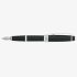 Cross Bailey Black Lacquer Stainless Steel Medium Nib Fountain Pen AT0456-7MS