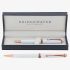Bridgewater Winchester White And Rose Gold Ballpoint Pen 337422