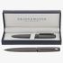 Bridgewater Stirling Matte Grey & Gunmetal Ballpoint Pen 337453