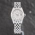 Pre-Owned Rolex Ladies Datejust Jubilee Silver Bracelet Watch 179174