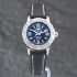 Pre-Owned Breitling Ladies Colt Black Leather Strap Watch A77387