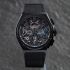 Pre-Owned ZENITH Mens Defy El Primero Skeleton Dial Black Leather Strap Watch 49.9000.9004/78.R582