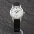 Pre-Owned Montblanc Ladies Boheme White Dial Leather Strap Watch 111055