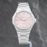 Pre-Owned Baume & Mercier Ladies Riviera Pink Dial Bracelet Watch 10675