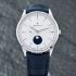 Pre-Owned Zenith Mens Elite Classic Moonphase Silver Dial Leather Strap Watch 03.3100.692/01.C922
