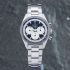 Pre-Owned Zenith Mens Chronomaster Black Dial Silver Bracelet Watch 03.3200.3600/21.M3200