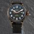 Pre-Owned ZENITH Mens Pilot Extra Special Green Leather Strap Watch 29.2430.679