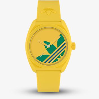 Adidas Project Three Yellow Strap Watch AOST260452I