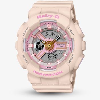 Casio Ladies G-Shock Baby-G Pokemon Pikachu Pink Strap Watch GA-110PKC