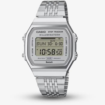 Casio Unisex Classic Silver Dial Digital Watch ABL-100WE-7AEF