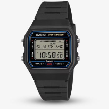 Casio Unisex Classic Digital Black Plastic Strap Watch F-B100W-1AEF
