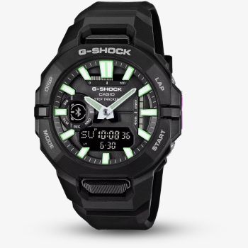Casio Mens Black Bio-Resin Strap Bluetooth Smart Watch GBA-950-1AER
